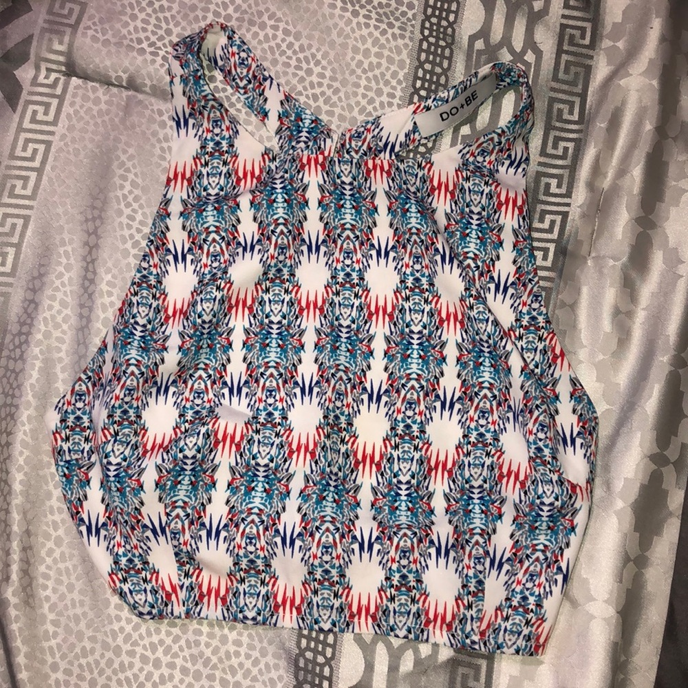 Open back Crop top